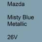 Preview: Mazda, Misty Blue Metallic, 26V.